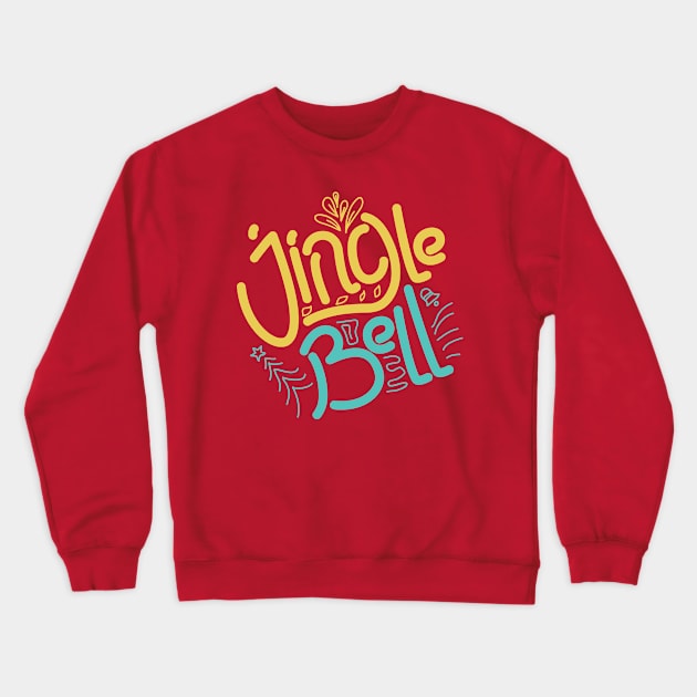 jingle bell Crewneck Sweatshirt by angsabiru